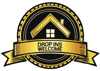 Drop Ins Welcome Badge